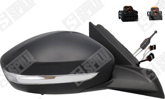 Spilu 59366 - Rétroviseur extérieur droxauto.com