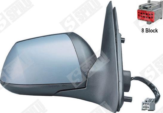 Spilu 50998 - Rétroviseur extérieur droxauto.com