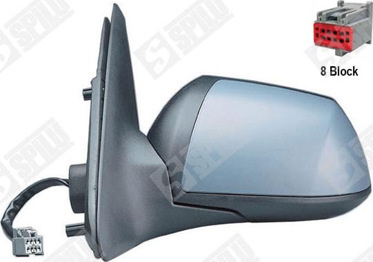 Spilu 50997 - Rétroviseur extérieur droxauto.com