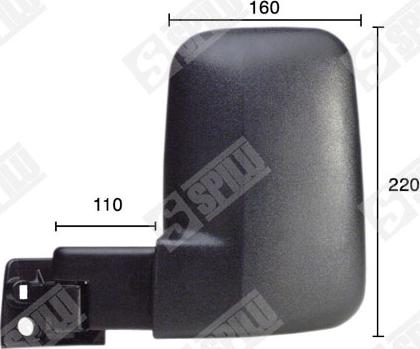 Spilu 50959 - Rétroviseur extérieur droxauto.com