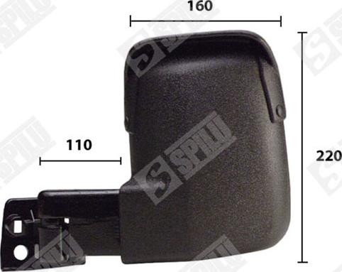 Spilu 50963 - Rétroviseur extérieur droxauto.com
