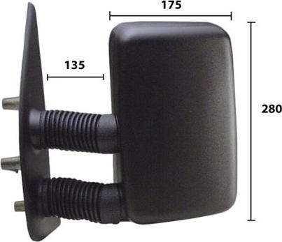 Spilu 50593 - Rétroviseur extérieur droxauto.com