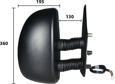 Spilu 50510 - Rétroviseur extérieur droxauto.com