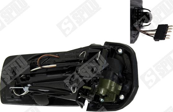 Spilu 51842 - Rétroviseur extérieur droxauto.com