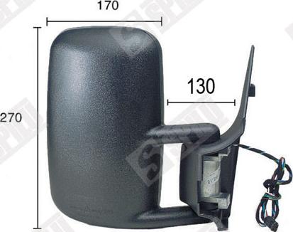 Spilu 51882 - Rétroviseur extérieur droxauto.com