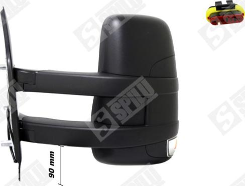 Spilu 58609 - Rétroviseur extérieur droxauto.com