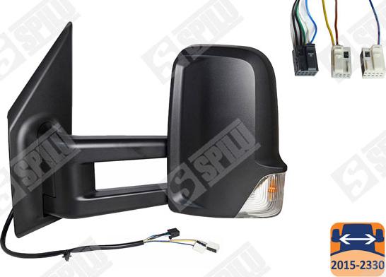 Spilu 58715 - Rétroviseur extérieur droxauto.com