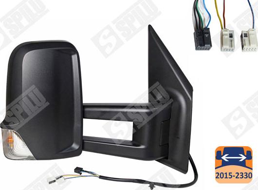 Spilu 58716 - Rétroviseur extérieur droxauto.com
