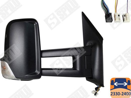 Spilu 58720 - Rétroviseur extérieur droxauto.com