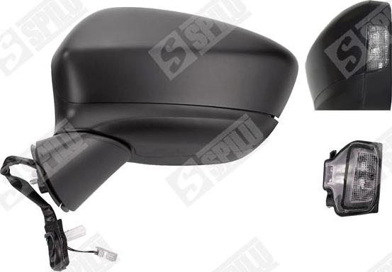 Spilu 57489 - Rétroviseur extérieur droxauto.com