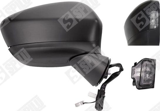 Spilu 57488 - Rétroviseur extérieur droxauto.com