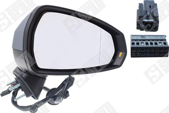 Spilu 57808 - Rétroviseur extérieur droxauto.com