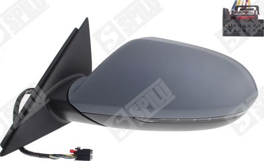 Spilu 57813 - Rétroviseur extérieur droxauto.com