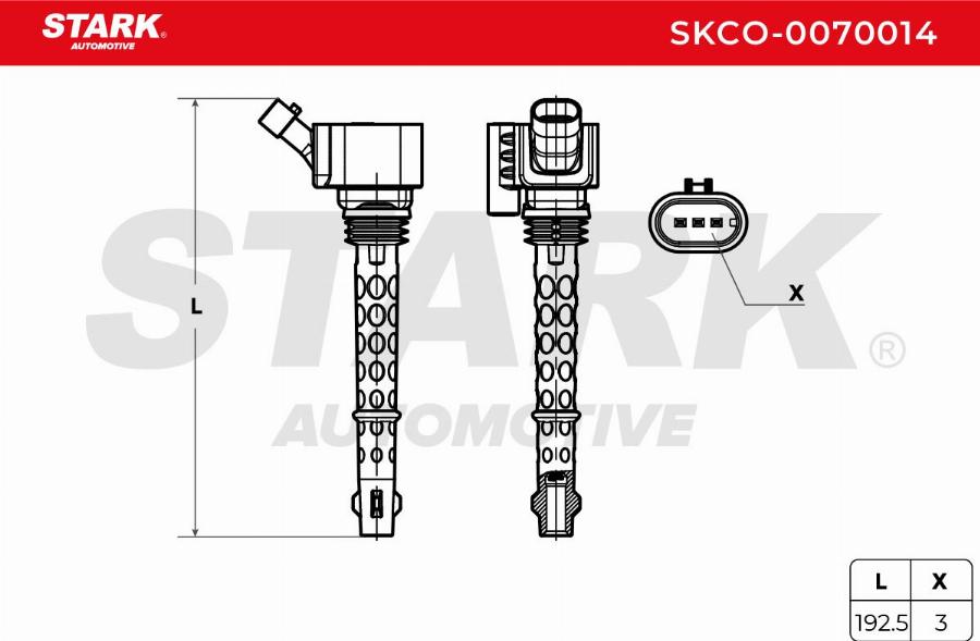 Stark SKCO-0070014 - Bobine d'allumage droxauto.com