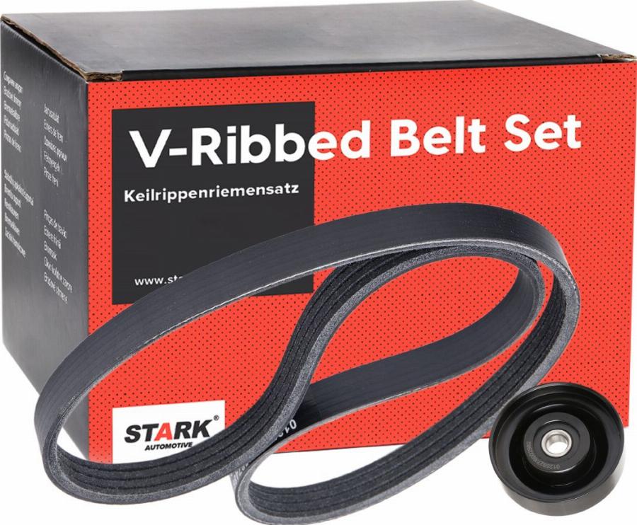 Stark SKRBS-1200943 - Jeu de courroies trapézoïdales à nervures droxauto.com
