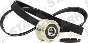 Stark SKRBS-1200438 - Jeu de courroies trapézoïdales à nervures droxauto.com