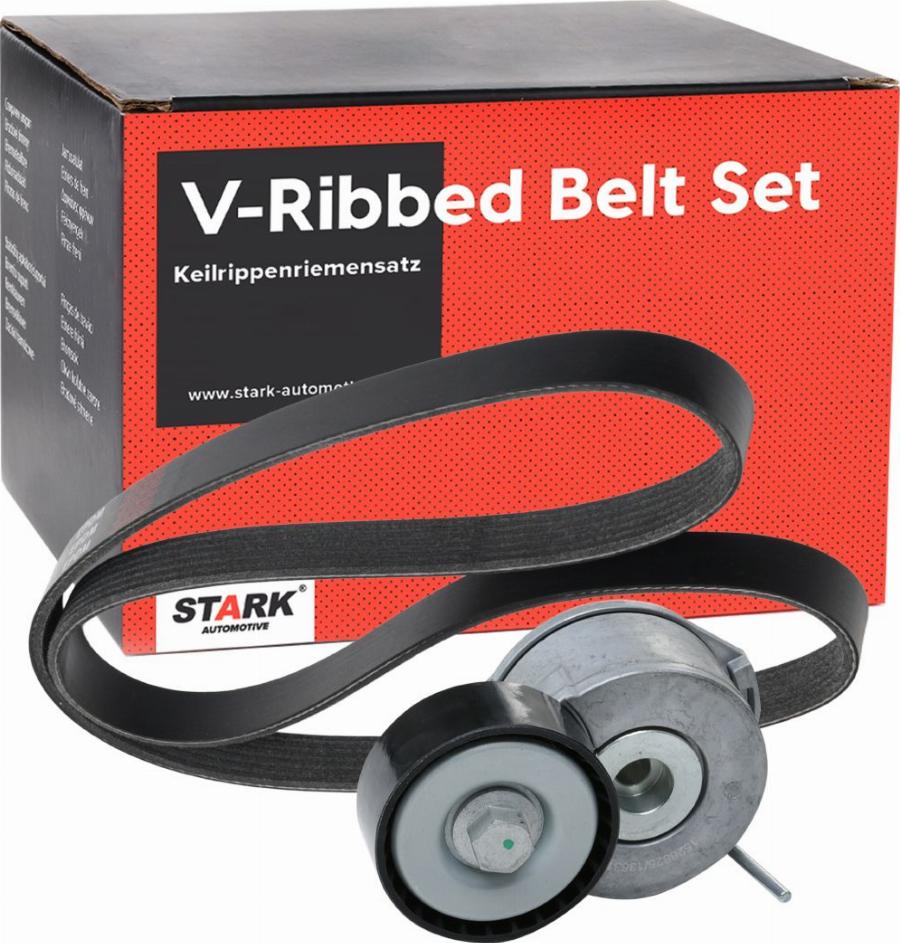 Stark SKRBS-1200086 - Jeu de courroies trapézoïdales à nervures droxauto.com