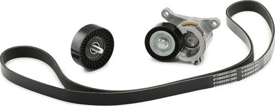 Stark SKRBS-1200153 - Jeu de courroies trapézoïdales à nervures droxauto.com