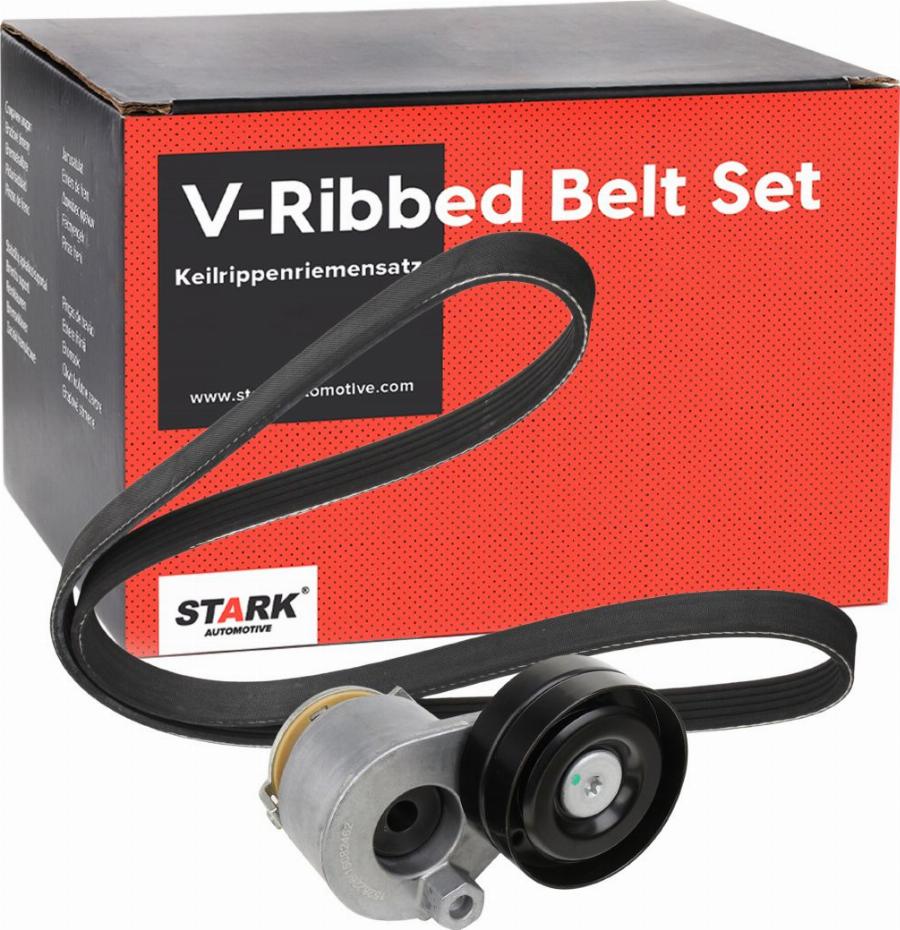 Stark SKRBS-1200178 - Jeu de courroies trapézoïdales à nervures droxauto.com