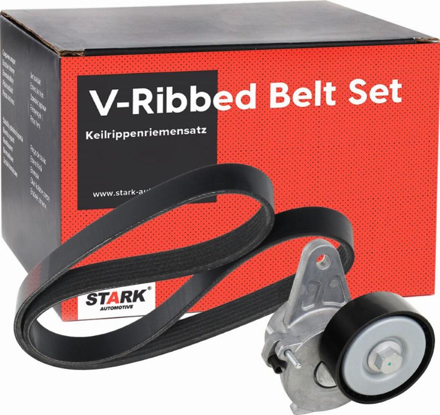 Stark SKRBS-1200848 - Jeu de courroies trapézoïdales à nervures droxauto.com