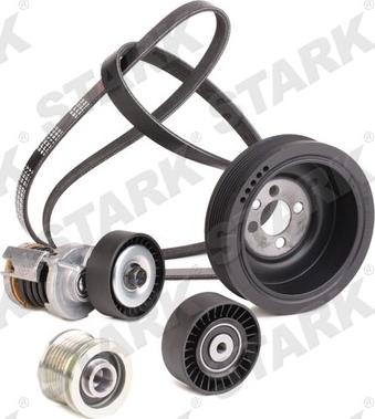 Stark SKRBS-1200393 - Jeu de courroies trapézoïdales à nervures droxauto.com