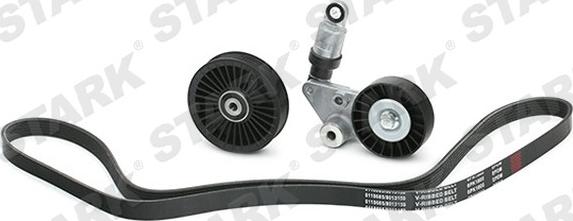 Stark SKRBS-1200717 - Jeu de courroies trapézoïdales à nervures droxauto.com