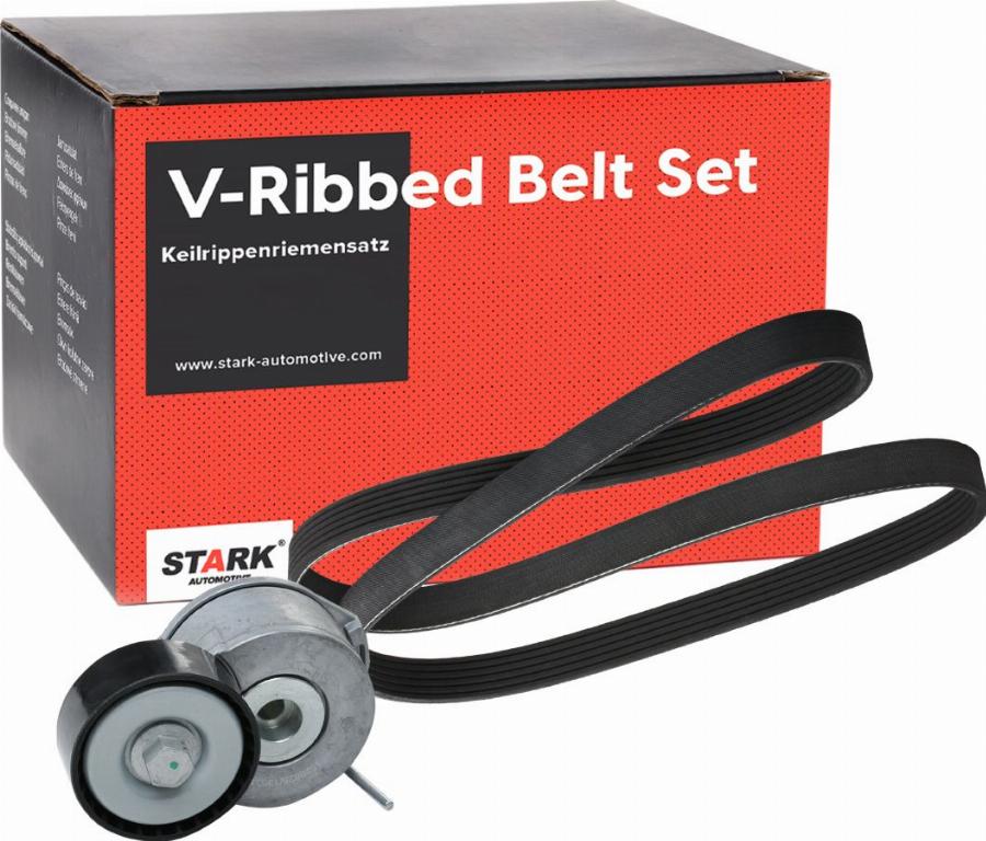 Stark SKRBS-1200737 - Jeu de courroies trapézoïdales à nervures droxauto.com