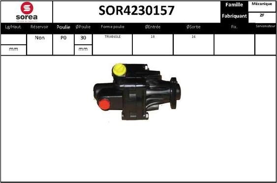 STARTCAR SOR4230157 - Pompe hydraulique, direction droxauto.com