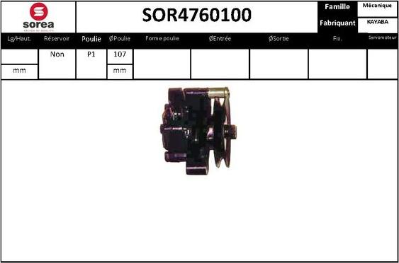 STARTCAR SOR4760100 - Pompe hydraulique, direction droxauto.com