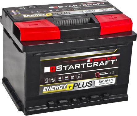 STARTCRAFT ENP 60-175 - Batterie de démarrage droxauto.com