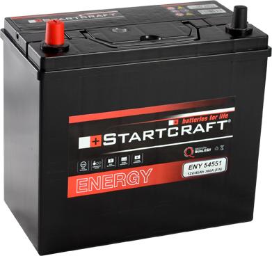 STARTCRAFT ENY 54551 - Batterie de démarrage droxauto.com