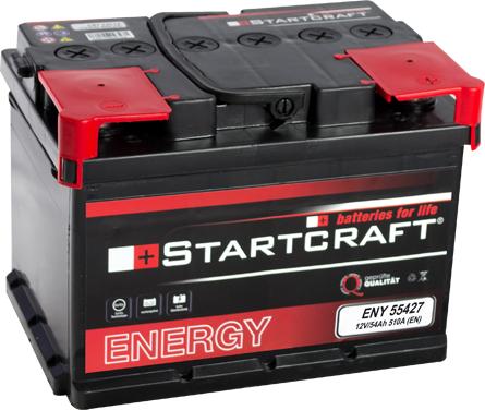 STARTCRAFT ENY 55427 - Batterie de démarrage droxauto.com