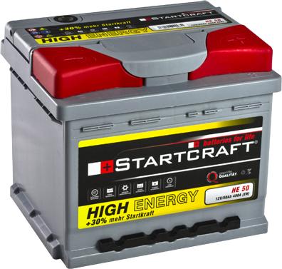 STARTCRAFT HE 50 - Batterie de démarrage droxauto.com