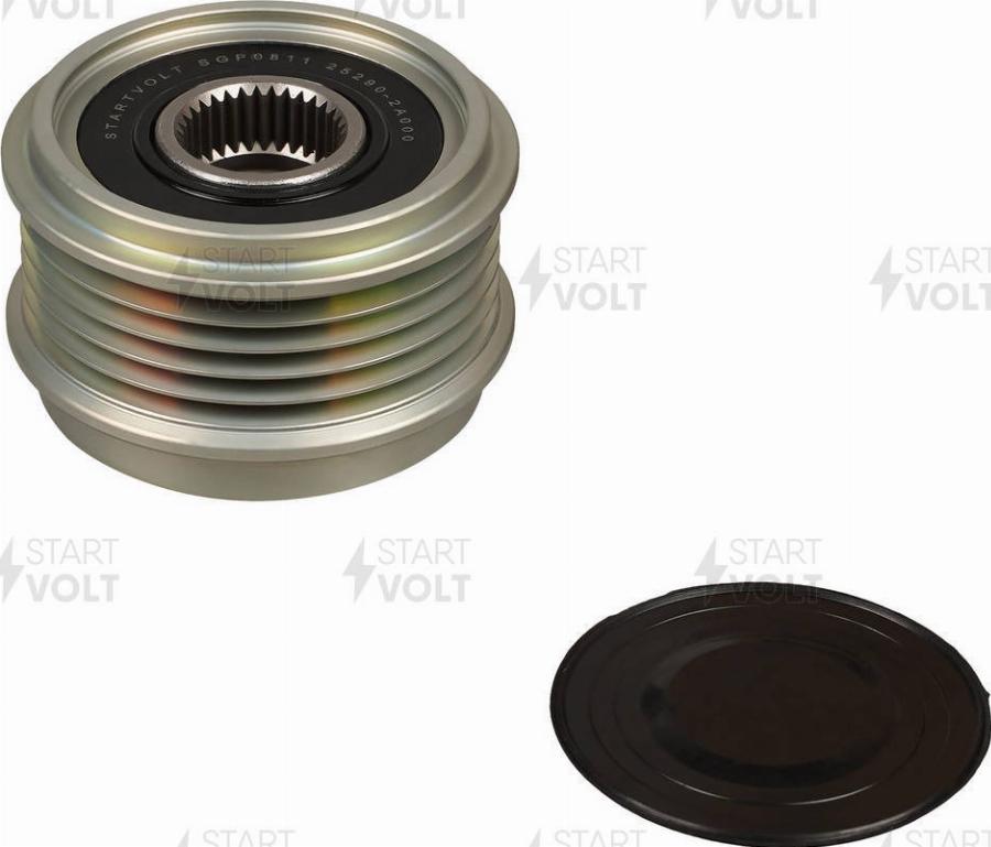 StartVOLT SGP 0811 - Poulie, alternateur droxauto.com