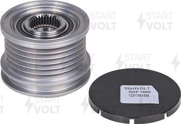 StartVOLT SGP 1690 - Poulie, alternateur droxauto.com