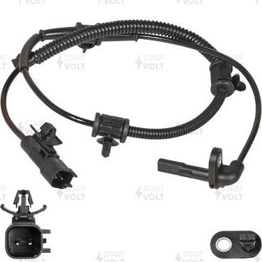 StartVOLT VS-ABS 0550 - Capteur, vitesse de roue droxauto.com