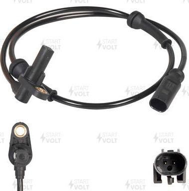 StartVOLT VS-ABS 0123 - Capteur, vitesse de roue droxauto.com