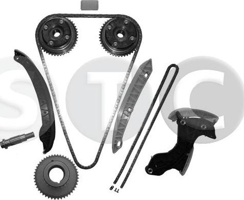 STC T458310 - Kit de distribution par chaîne droxauto.com