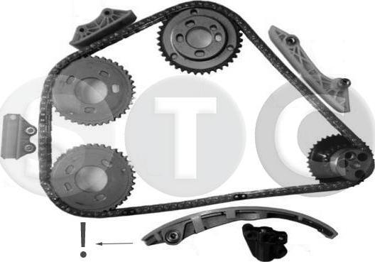 STC T458338 - Kit de distribution par chaîne droxauto.com
