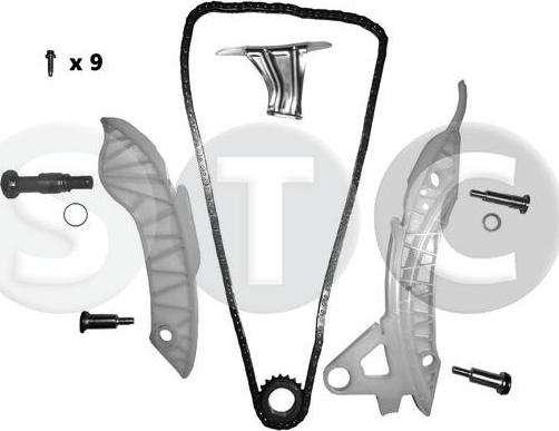 STC T406179 - Kit de distribution par chaîne droxauto.com