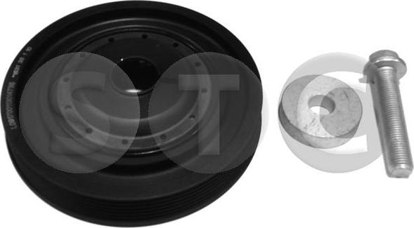 STC T414735 - Poulie, vilebrequin droxauto.com