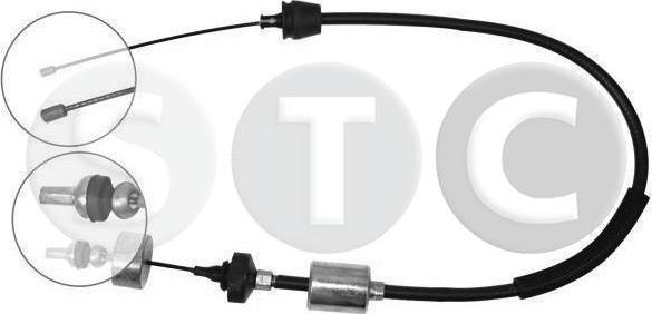 STC T480100 - Tirette à câble, commande d'embrayage droxauto.com