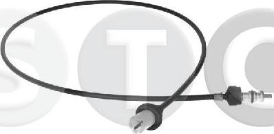 STC T480285 - Câble flexible de commande de compteur droxauto.com