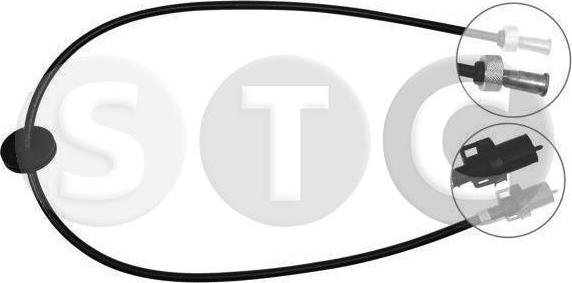 STC T481713 - Câble flexible de commande de compteur droxauto.com