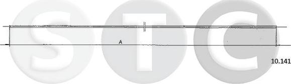 STC T483295 - Câble d'accélération droxauto.com