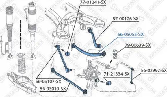 Stellox 56-05055-SX - Bras de liaison, suspension de roue droxauto.com