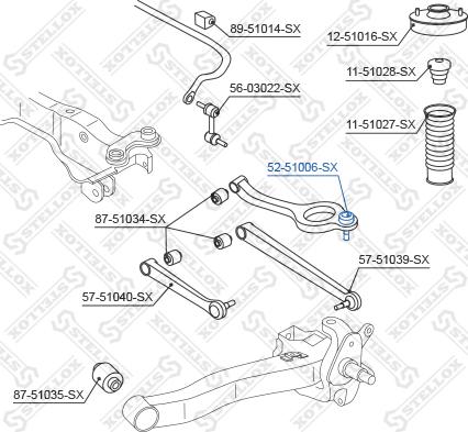 Stellox 52-51006-SX - Rotule de suspension droxauto.com