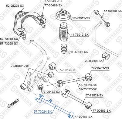 Stellox 57-73024-SX - Bras de liaison, suspension de roue droxauto.com