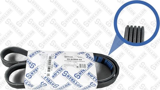 Stellox 05-01060-SX - Courroie trapézoïdale à nervures droxauto.com
