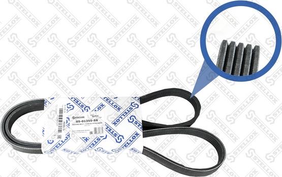 Stellox 05-01355-SX - Courroie trapézoïdale à nervures droxauto.com